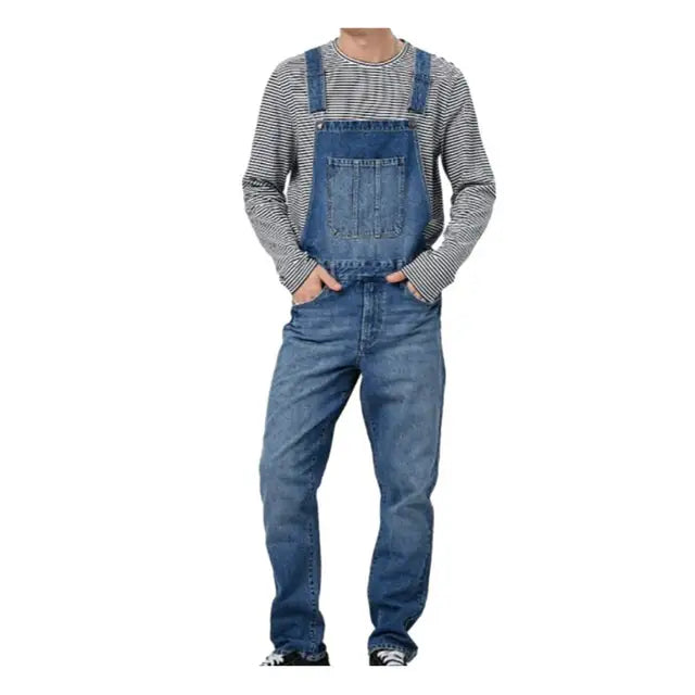 Herren Denim Jumpsuit