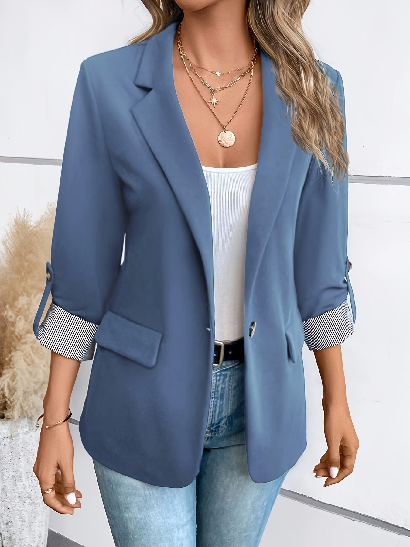 Eleganter Damen-Business-Longblazer