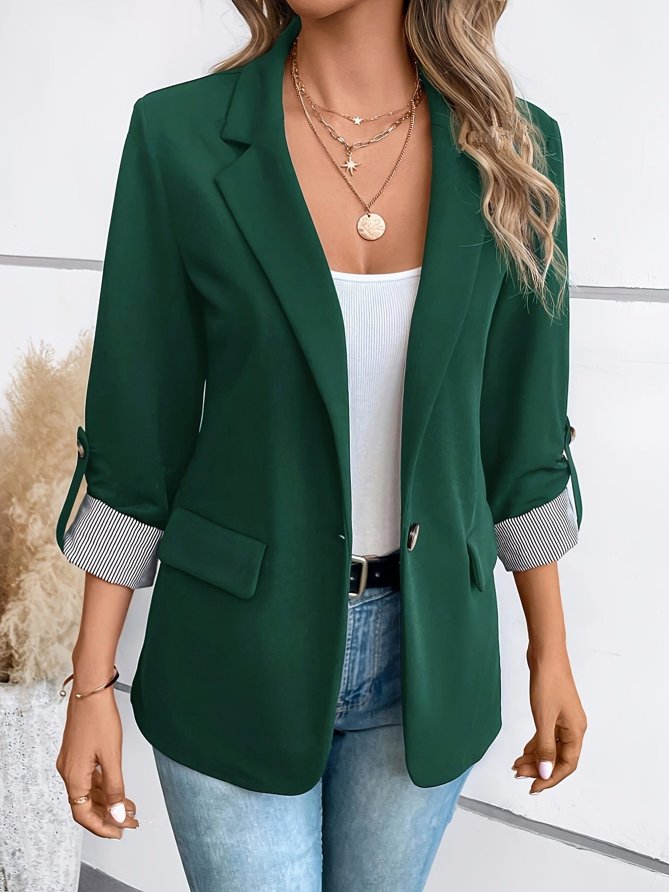 Eleganter Damen-Business-Longblazer