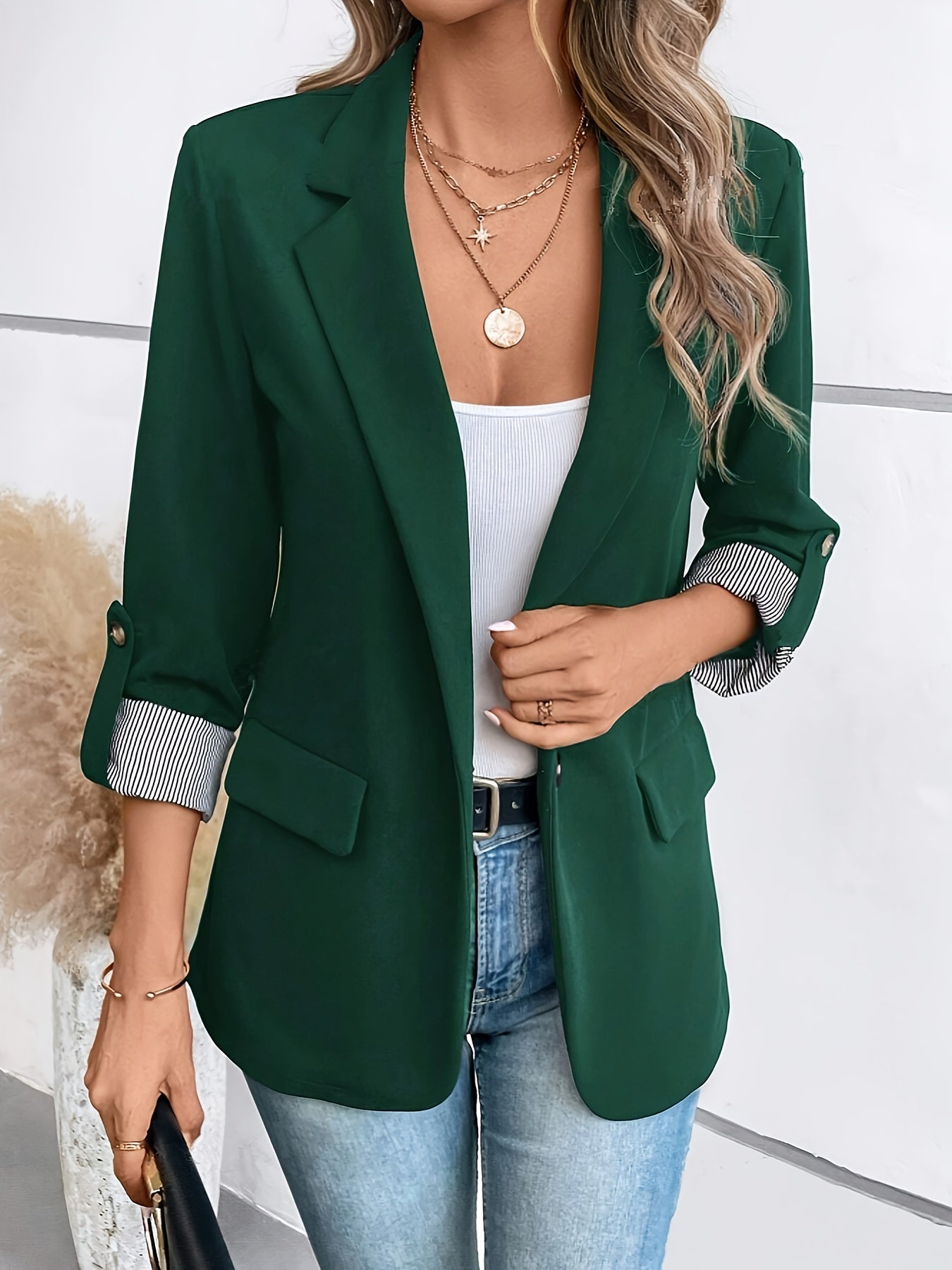 Eleganter Damen-Business-Longblazer