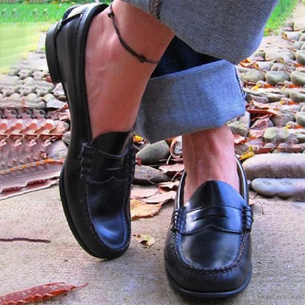 Leder Orthopädische Slipper Damen