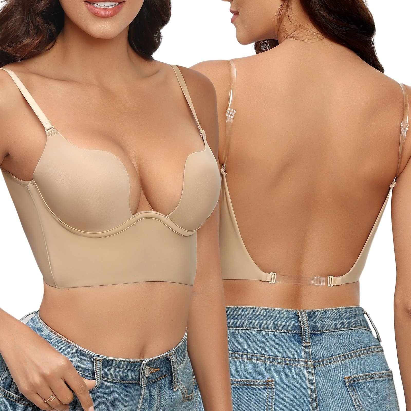 Nahtloser Rückenfreier BH Damen