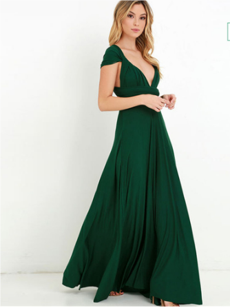 Elegantes Baumwoll-Wickelkleid für den Sommer