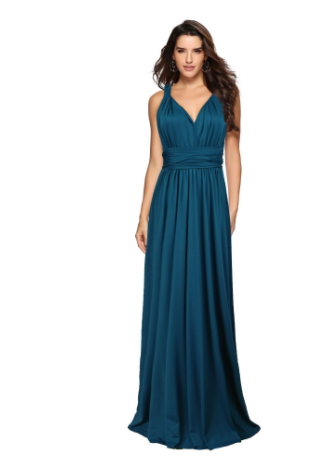 Elegantes Baumwoll-Wickelkleid für den Sommer