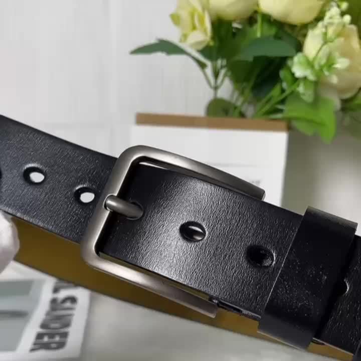 Echter Rindsledergürtel - Klassischer Stil & Komfort