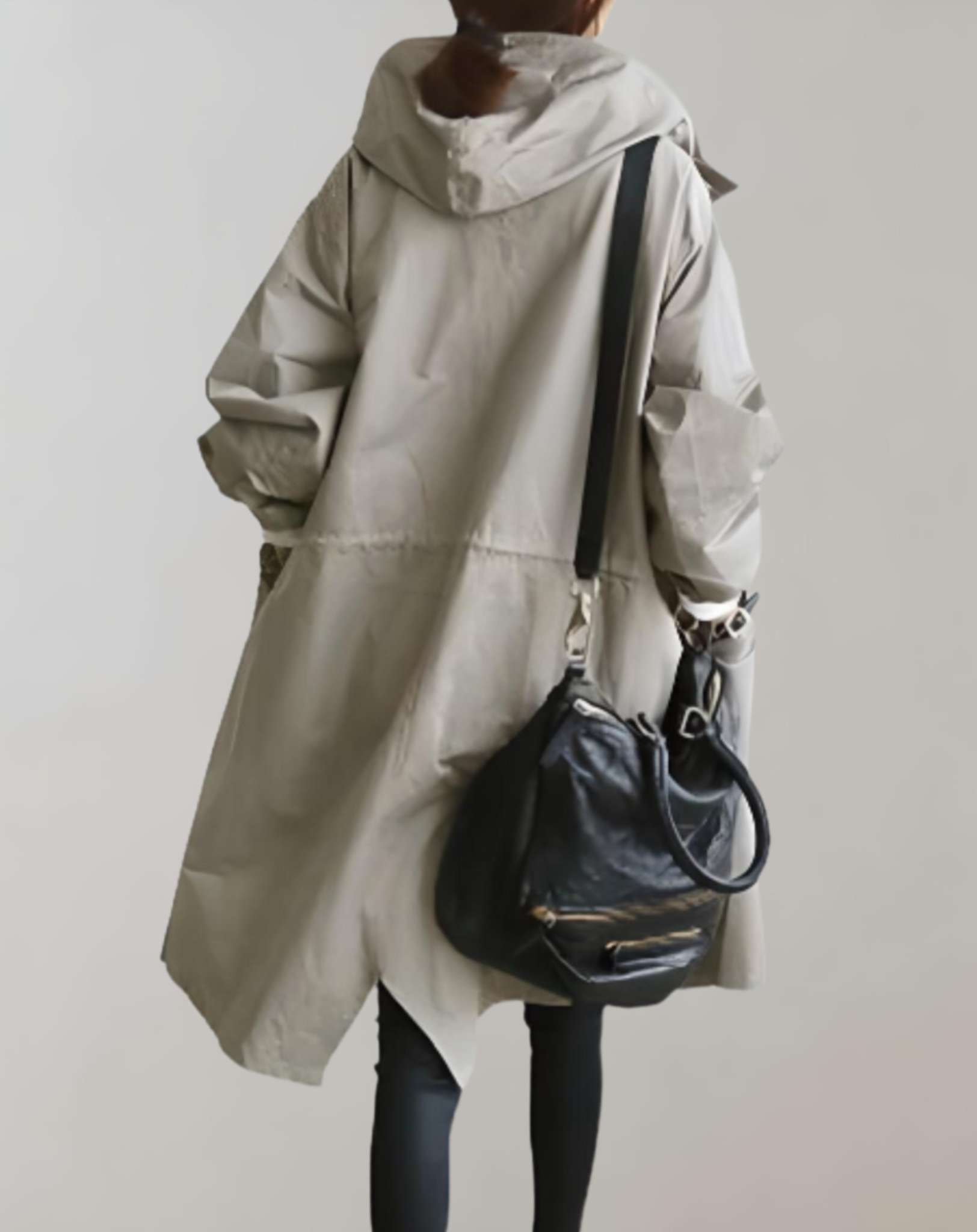 Wasserfester Kapuzen-Trenchcoat - Warm & Stilvoll