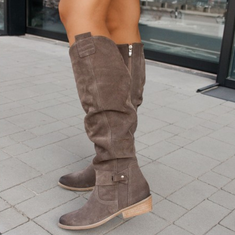 Modischer Damen-Stiefel mit rutschfester Sohle