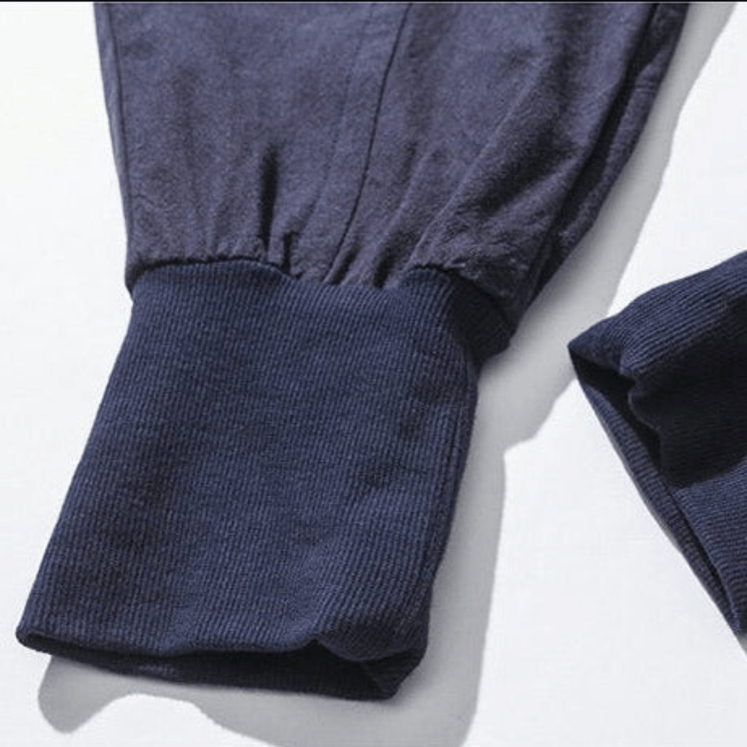 WW Kezno Japanische Baumwollhose: Weite, bequeme Hose im japanischen Stil