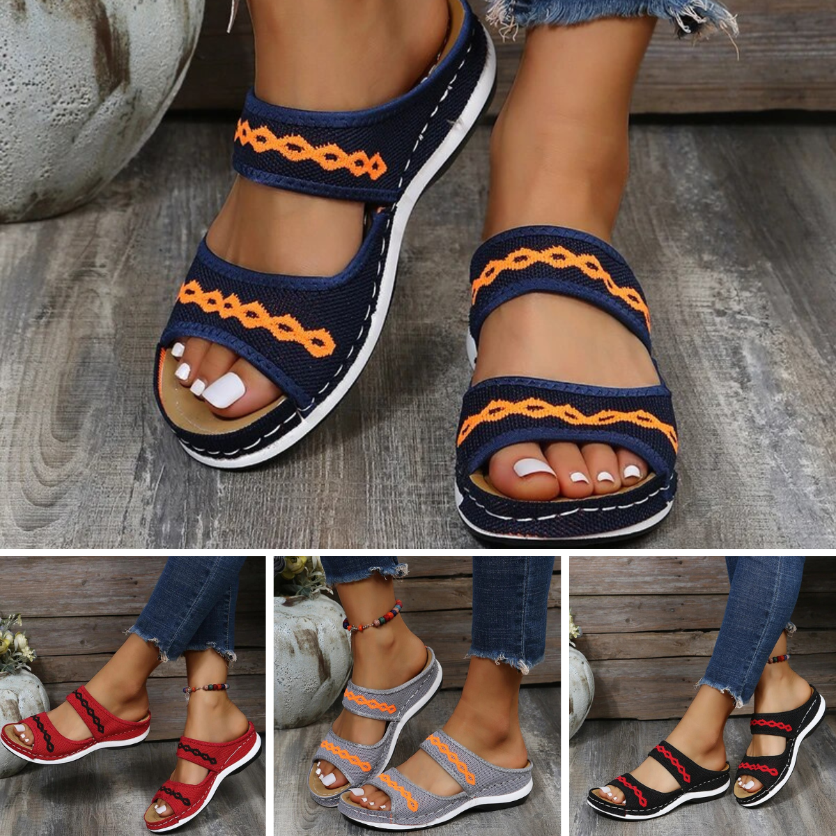 Orthopädische Damensandalen – Sommerlicher Komfort & Style