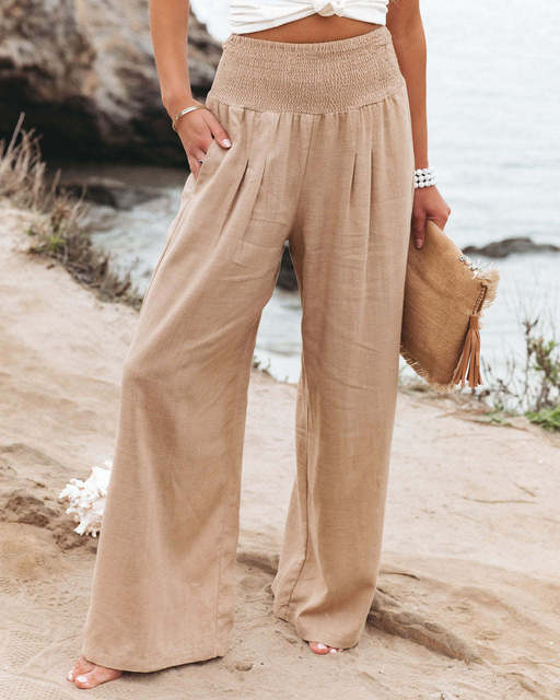 Damen Leinenhose: Bequem & Vielseitig