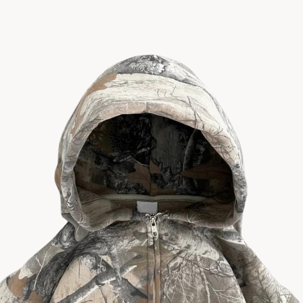 Oversize Kapuzenpullover Camo: Komfort und stylischer Look