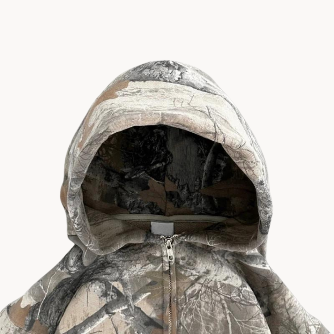 Oversize Kapuzenpullover Camo: Komfort und stylischer Look