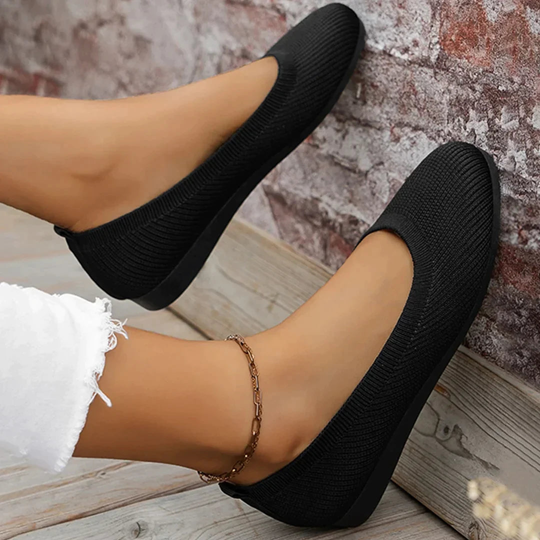 Orthopädische Damen-Sandalen: Flache Loafers für optimalen Komfort
