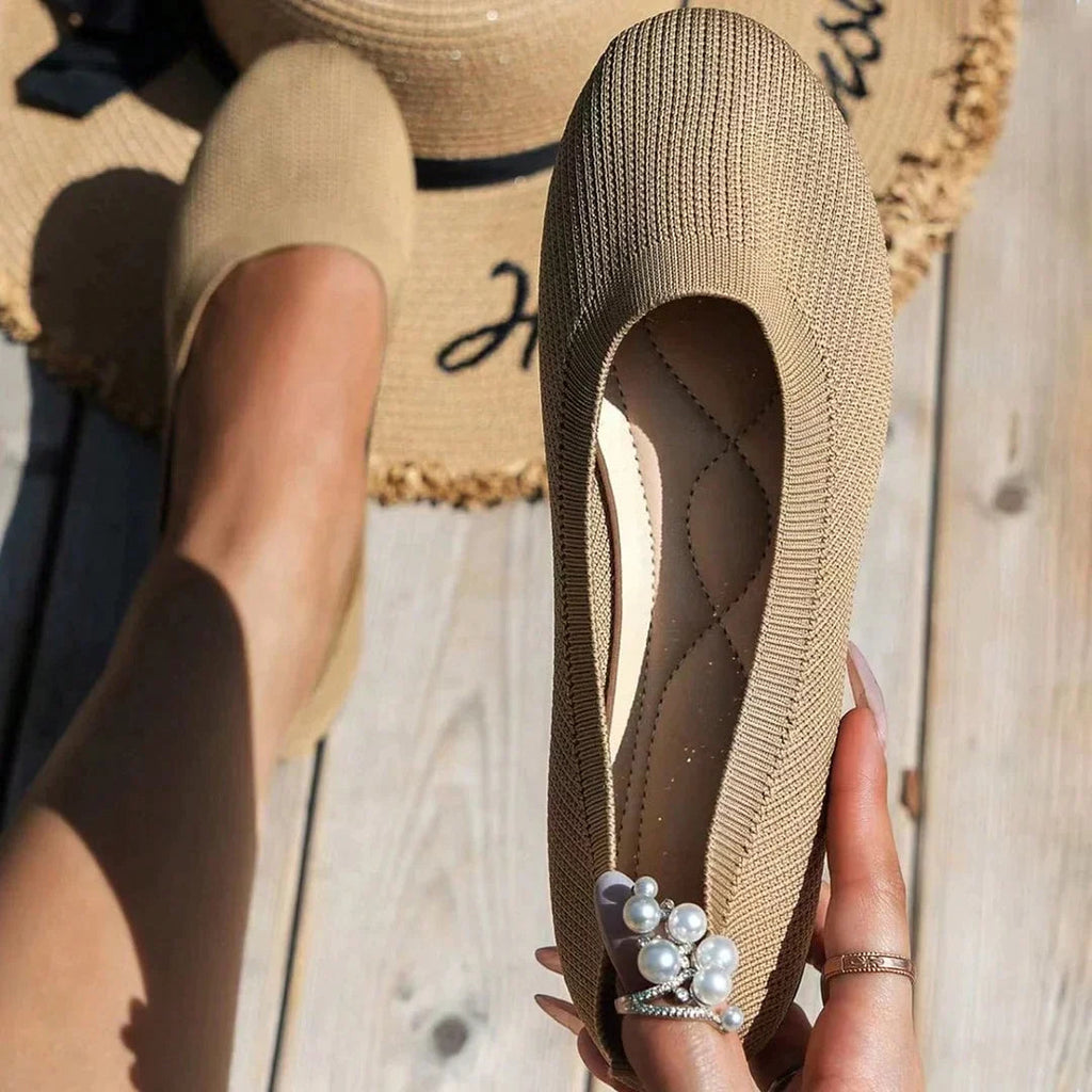 Orthopädische Damen-Sandalen: Flache Loafers für optimalen Komfort