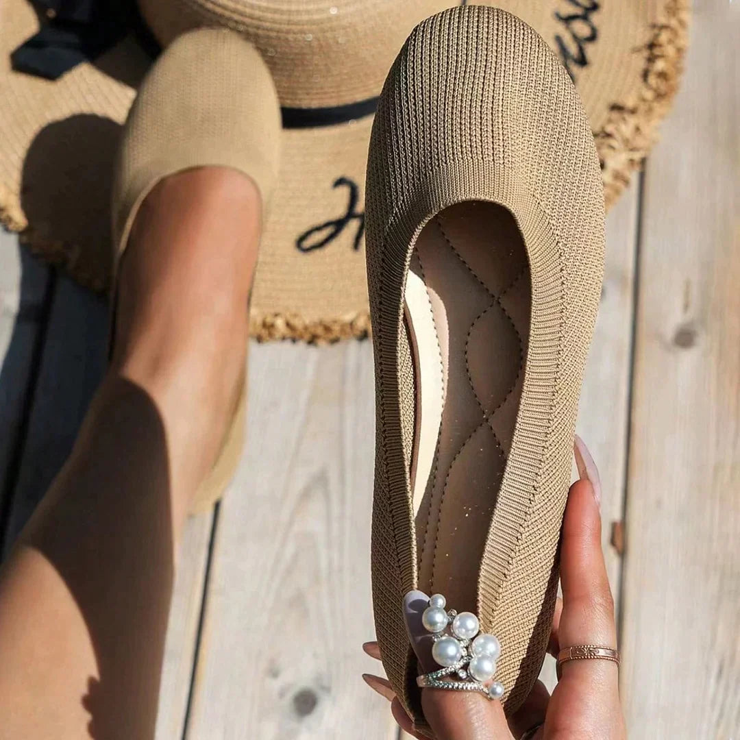 Orthopädische Damen-Sandalen: Flache Loafers für optimalen Komfort