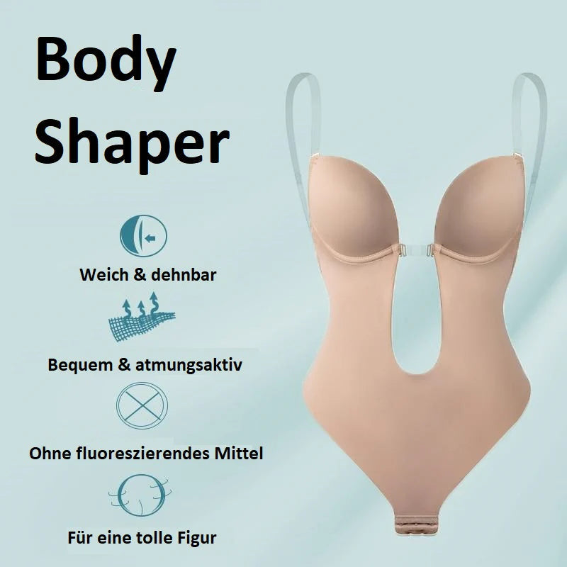 Rückenfreier Body-BH für unsichtbaren Halt