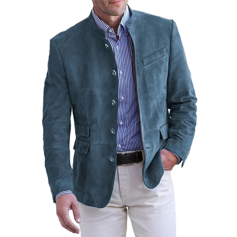 Klassische Herren-Button-Down Jacke