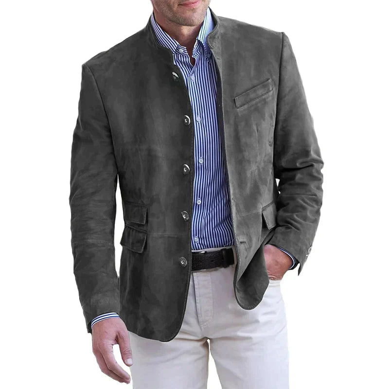 Klassische Herren-Button-Down Jacke