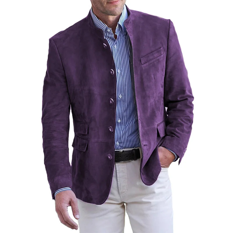 Klassische Herren-Button-Down Jacke