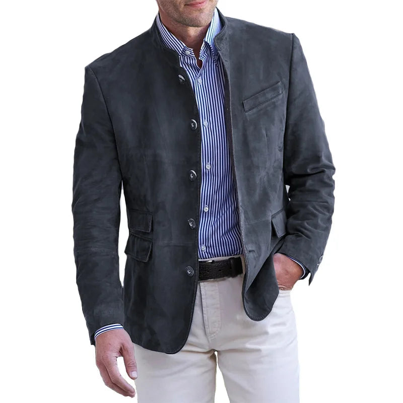 Klassische Herren-Button-Down Jacke