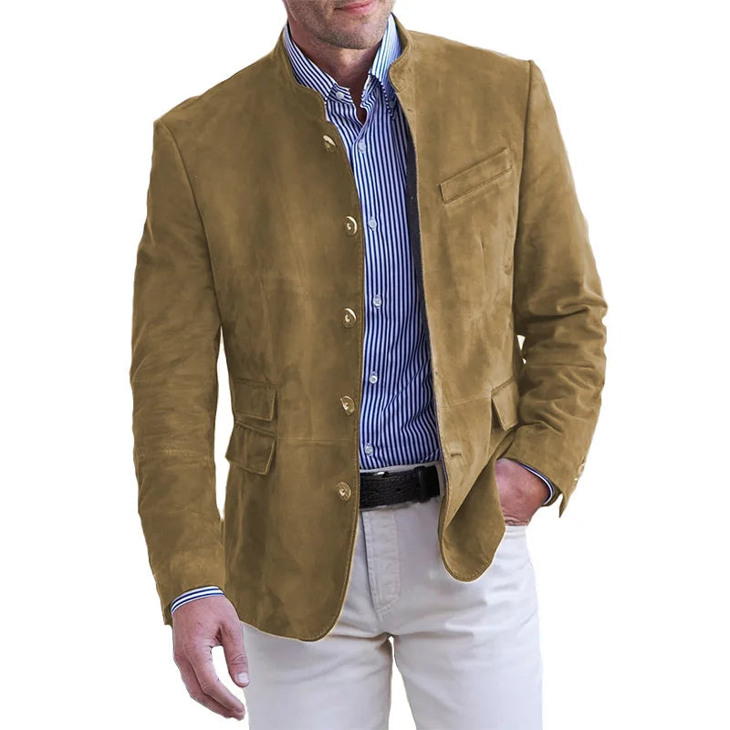 Klassische Herren-Button-Down Jacke