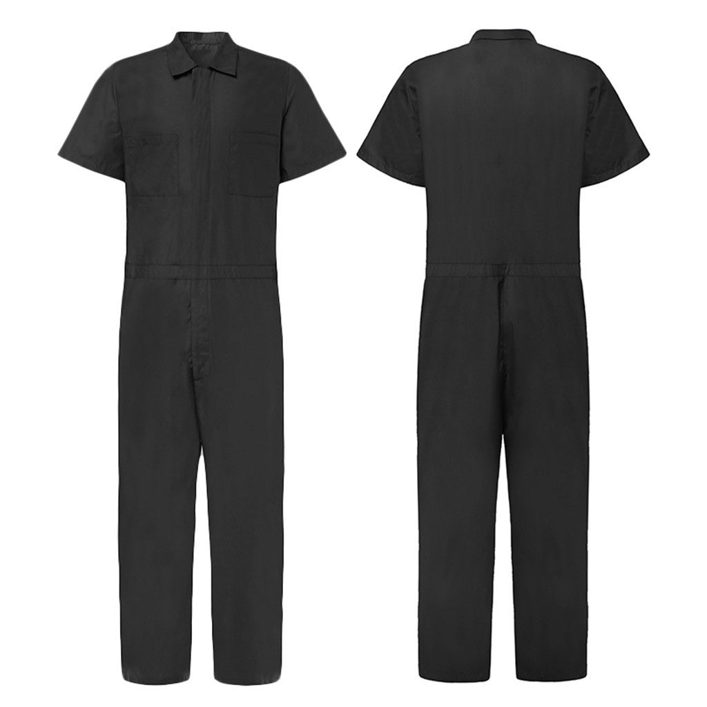 Einfarbiger Herren-Jumpsuit: Modern, lässig & funktional