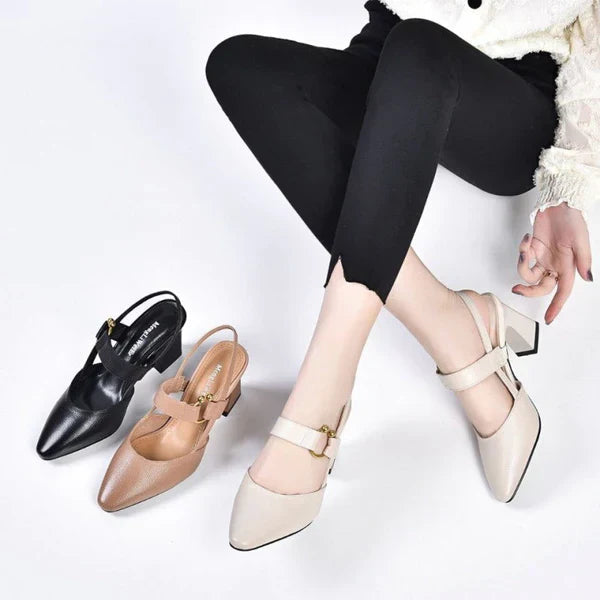Orthopädische Sandalen mit Absatz - Stilvoller Komfort