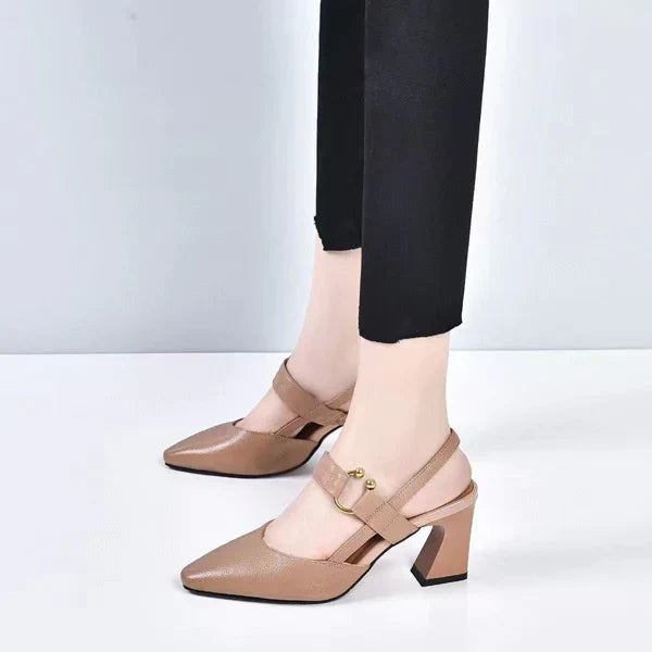Orthopädische Sandalen mit Absatz - Stilvoller Komfort