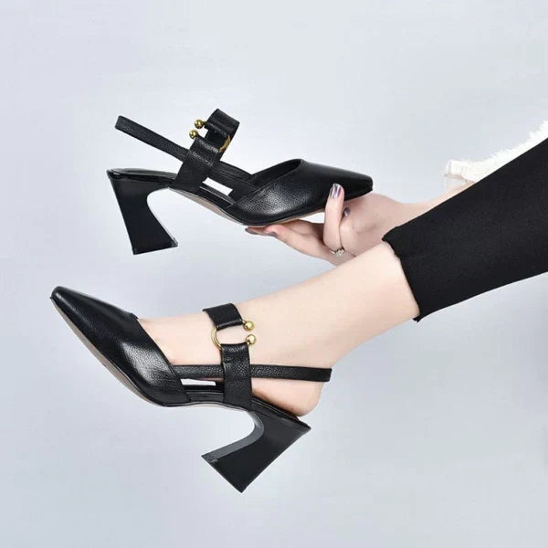 Orthopädische Sandalen mit Absatz - Stilvoller Komfort