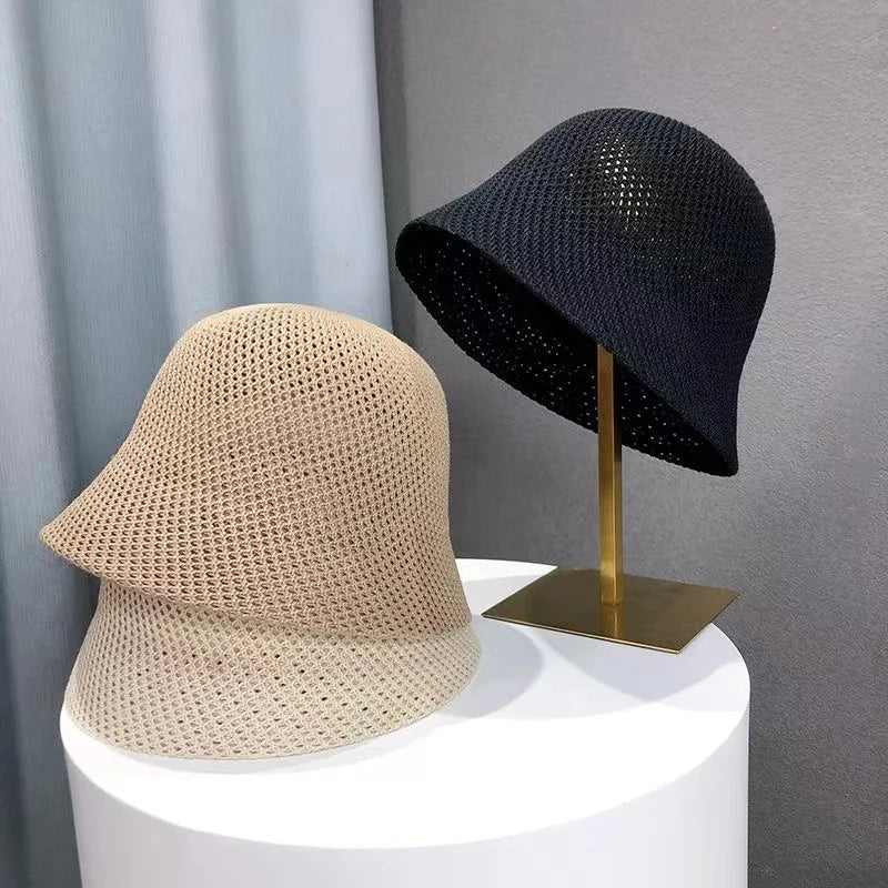 Leichter, atmungsaktiver Damen-Sonnenhut mit UV-Schutz