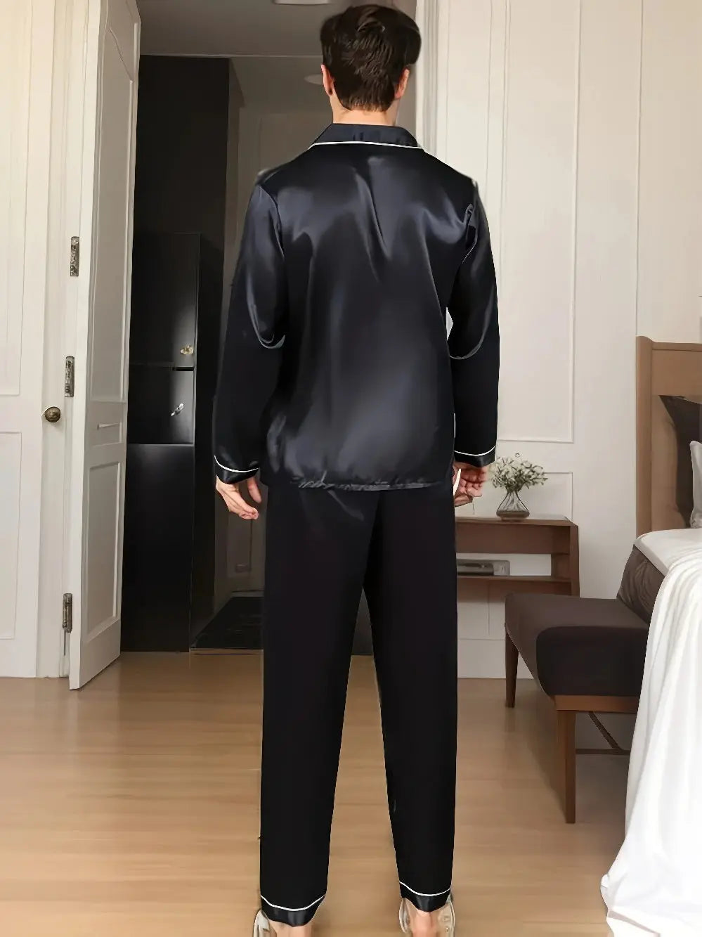 Seiden-Satin Pyjama Set
