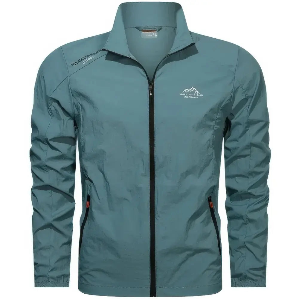 Herren Windjacke Sommerjacke mit Reißverschluss