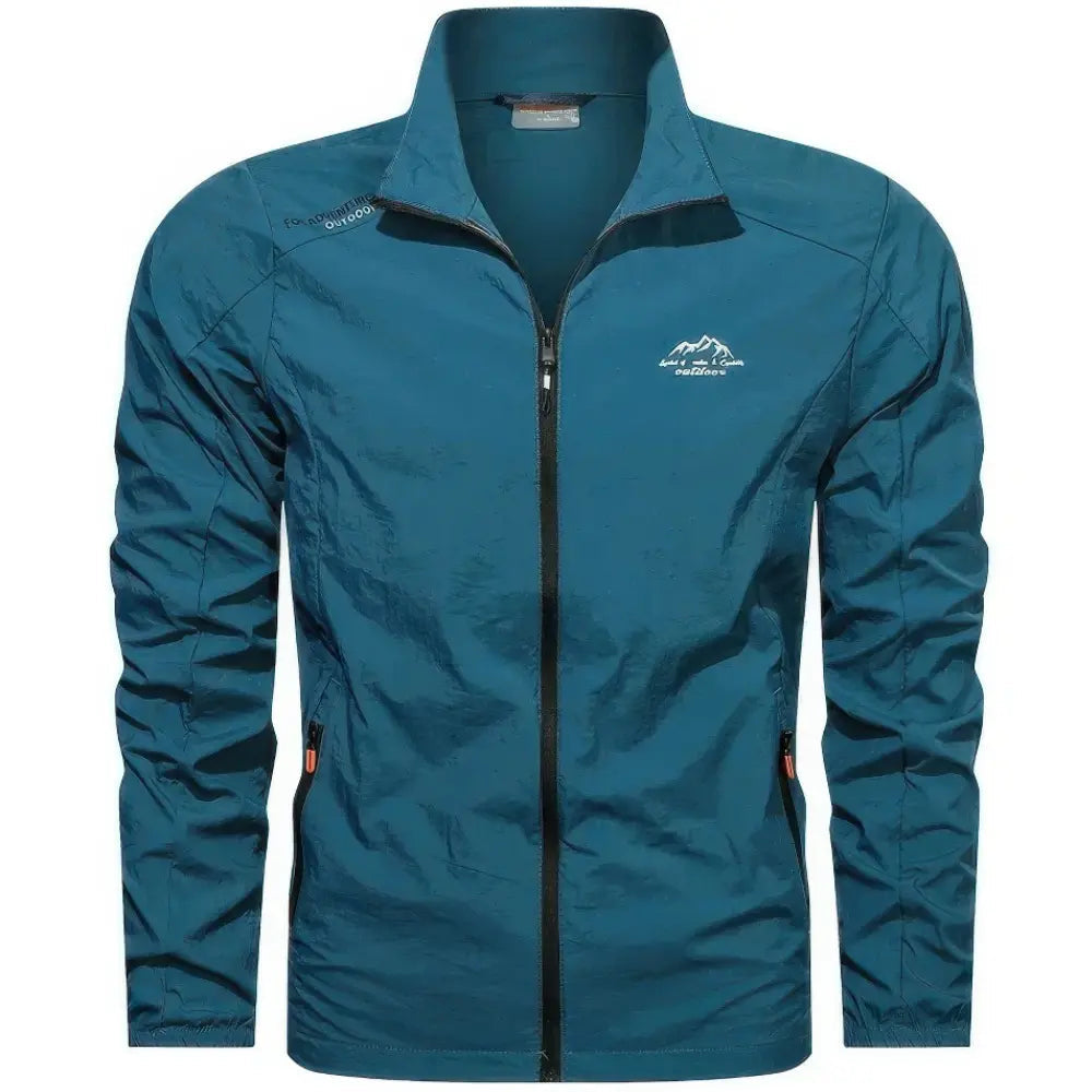 Herren Windjacke Sommerjacke mit Reißverschluss