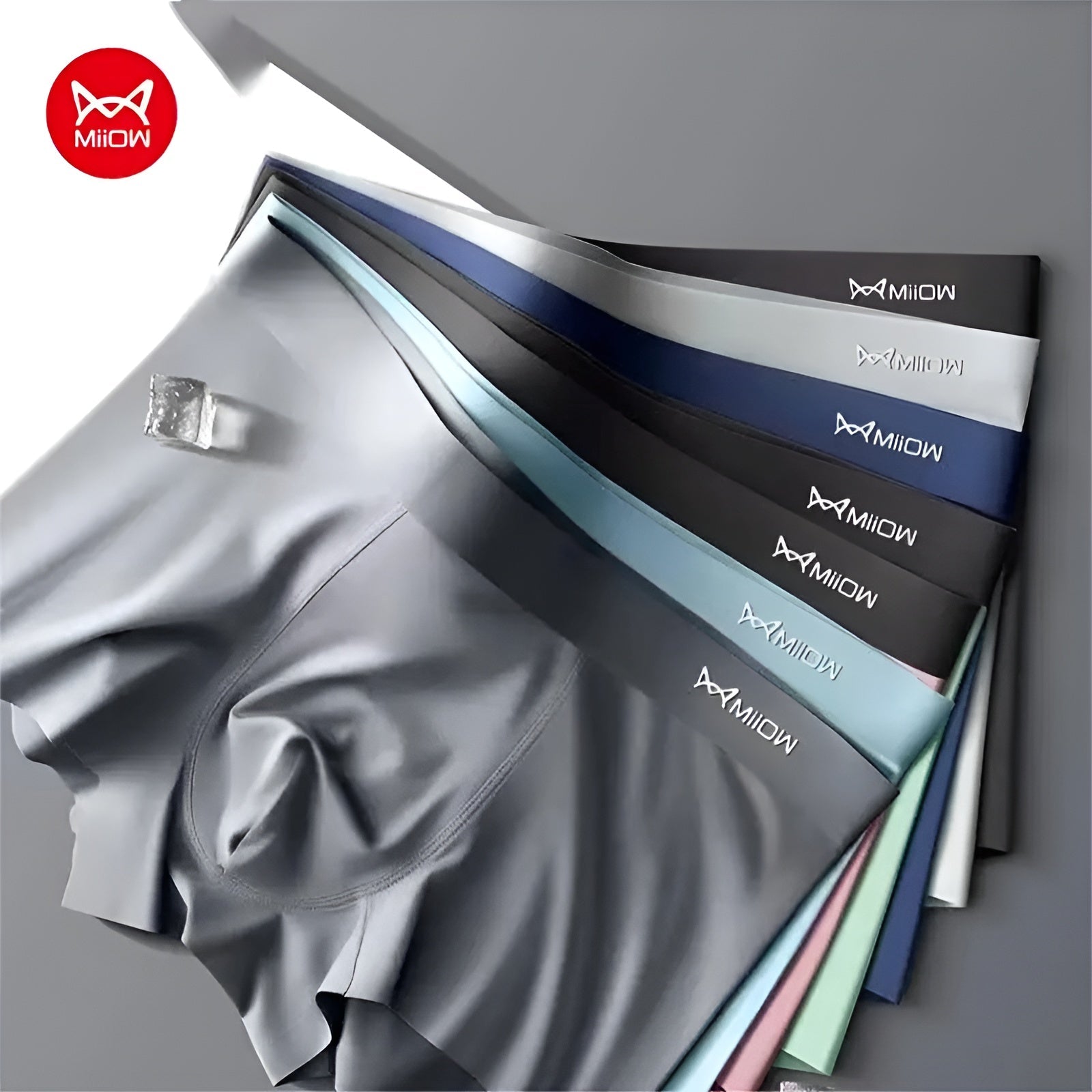 Herren Seamless Boxershorts: Leicht & bequem