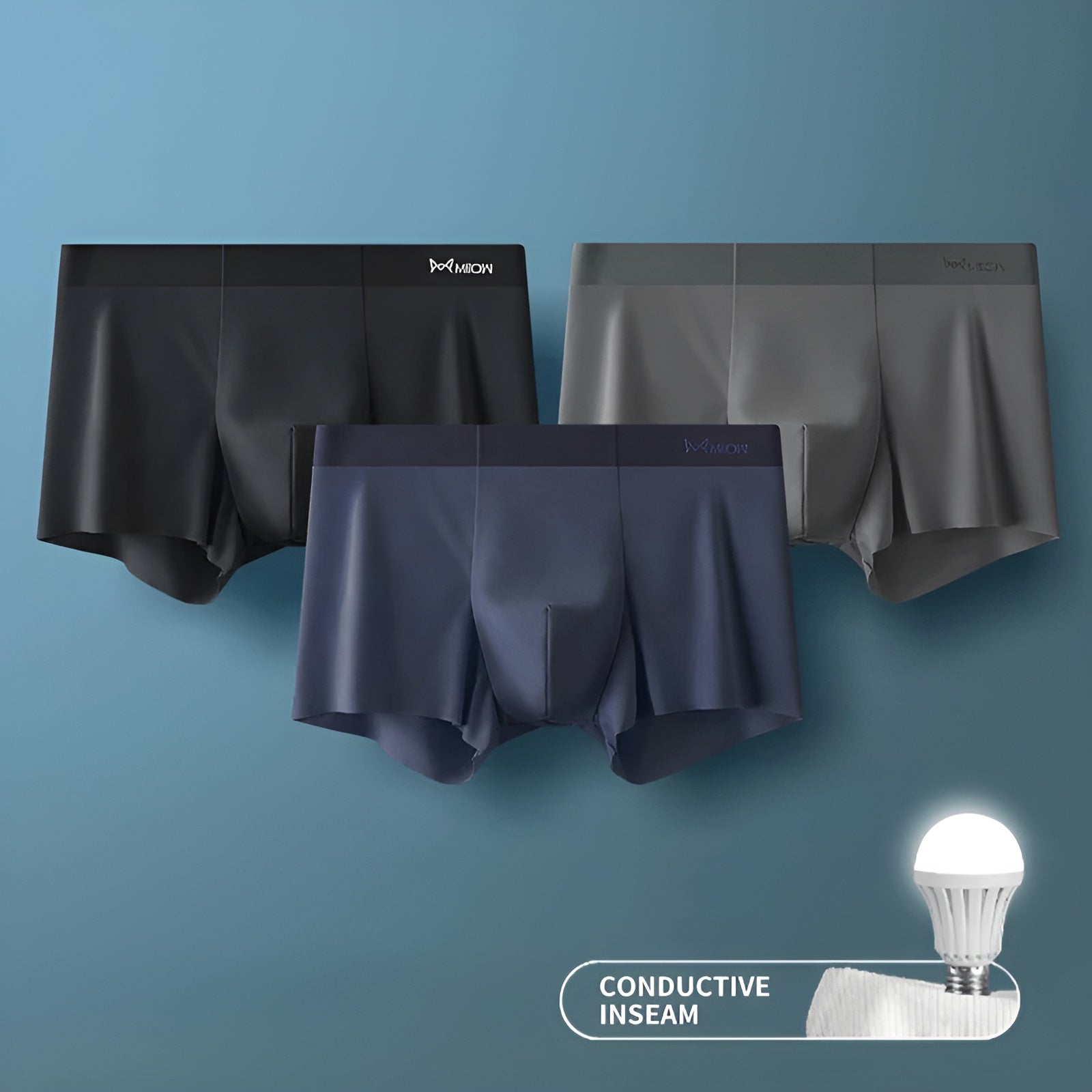 Herren Seamless Boxershorts: Leicht & bequem