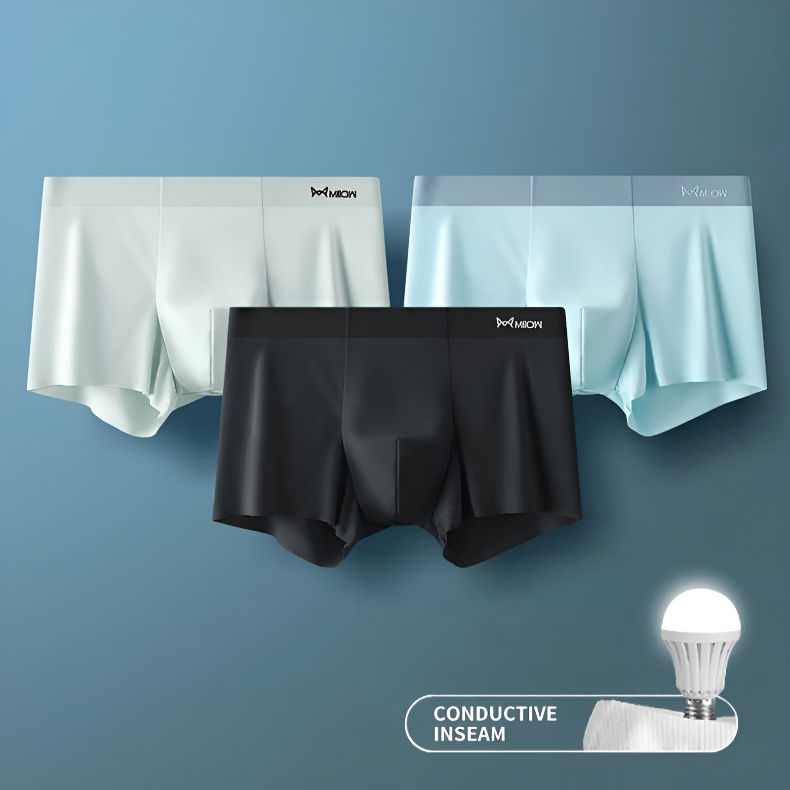 Herren Seamless Boxershorts: Leicht & bequem