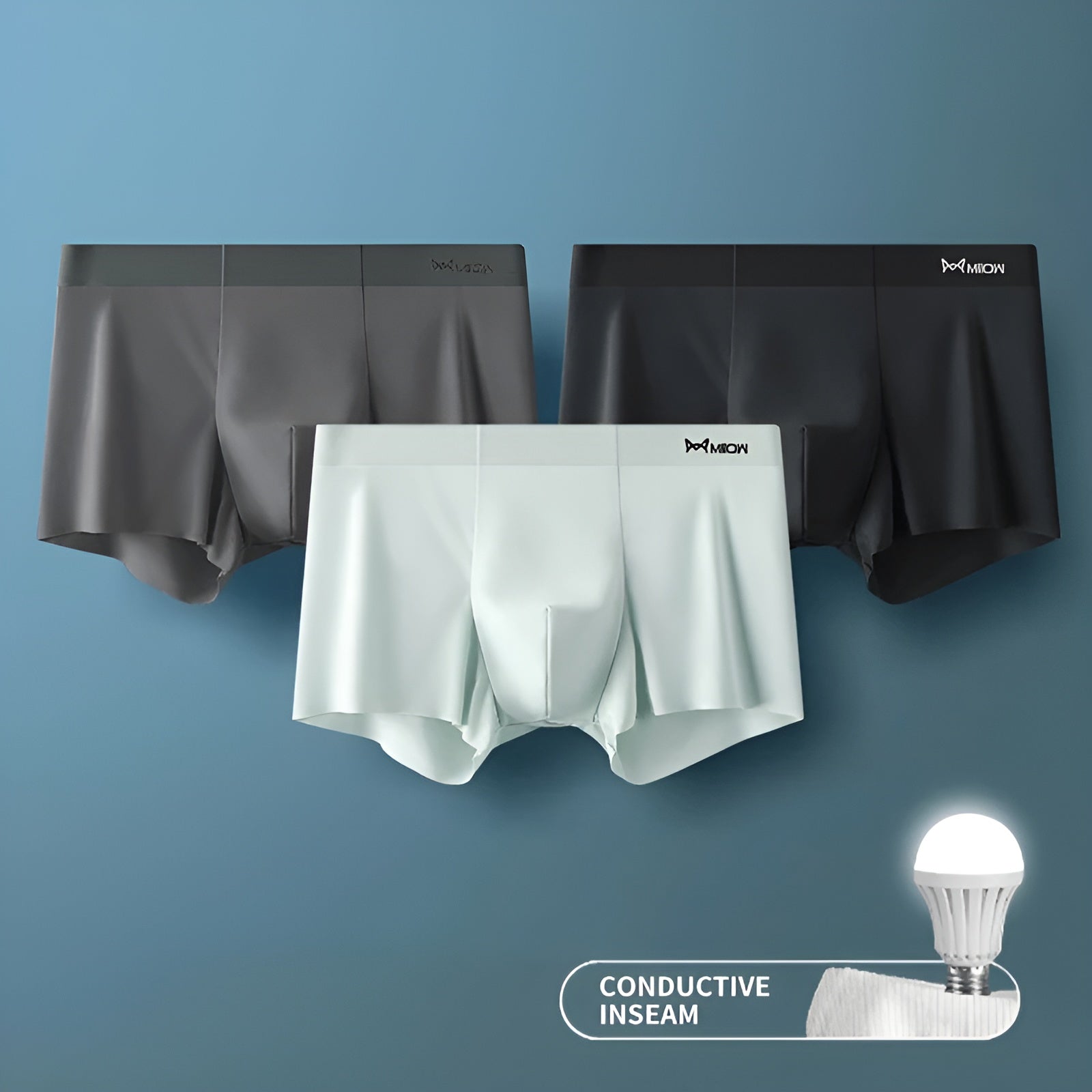 Herren Seamless Boxershorts: Leicht & bequem