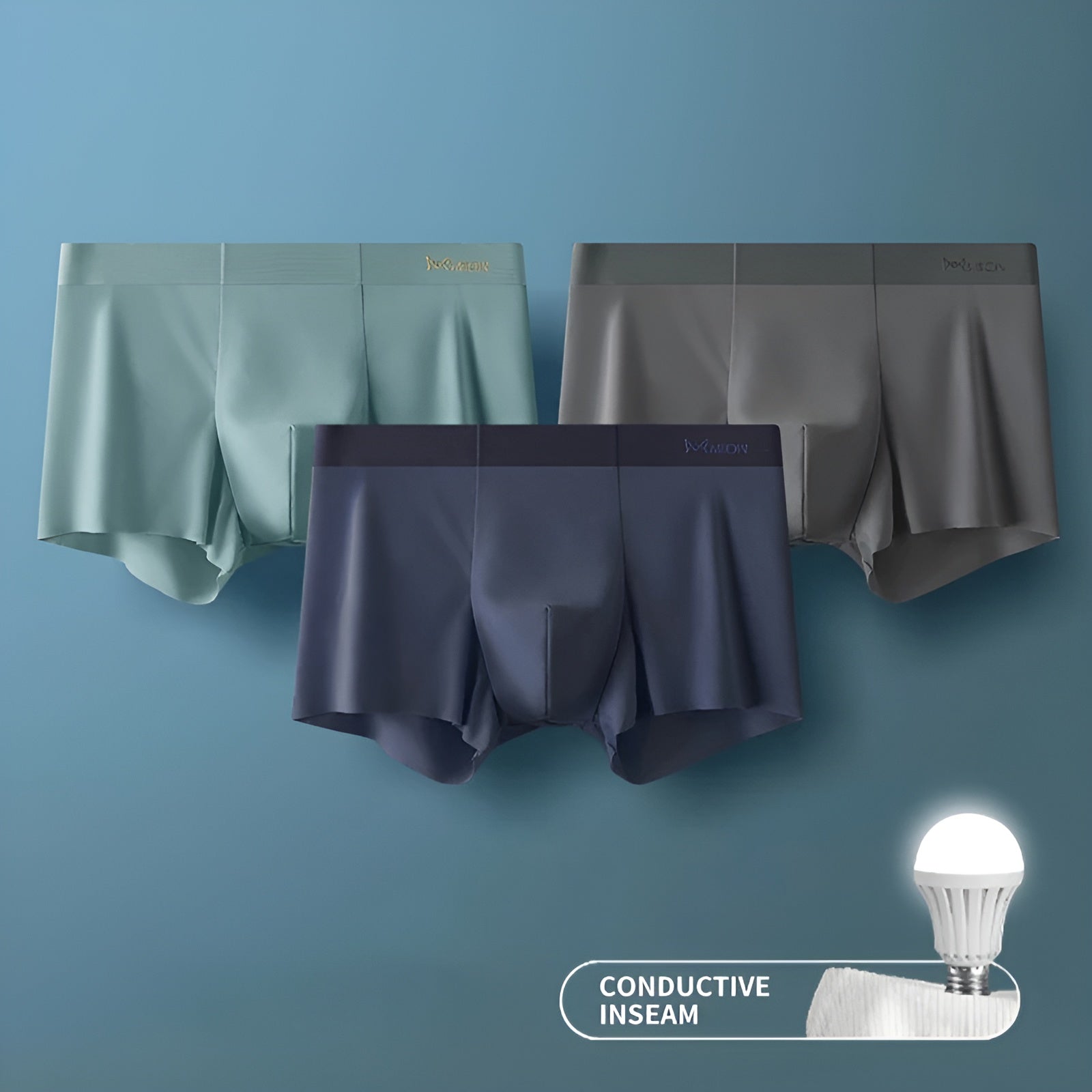 Herren Seamless Boxershorts: Leicht & bequem