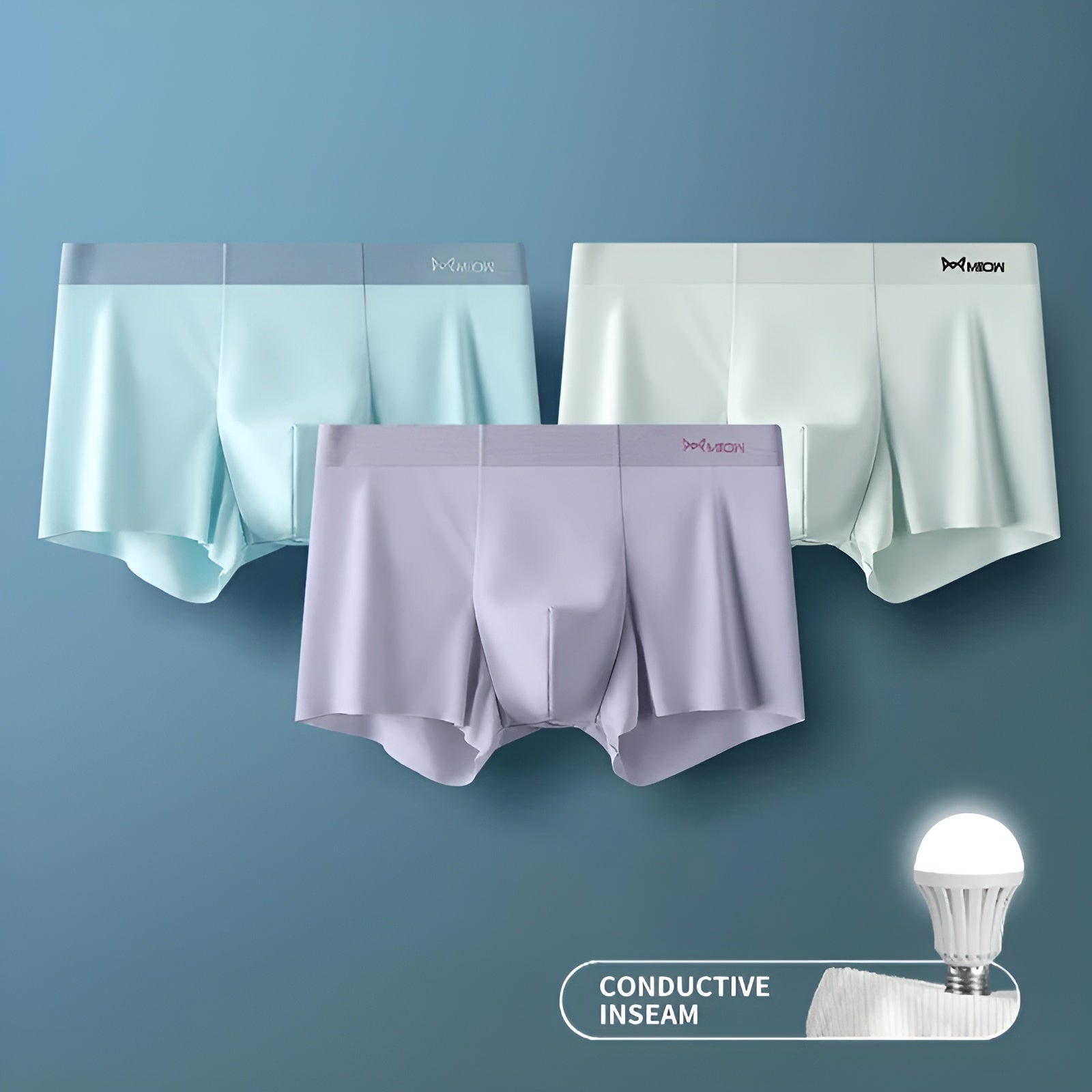 Herren Seamless Boxershorts: Leicht & bequem