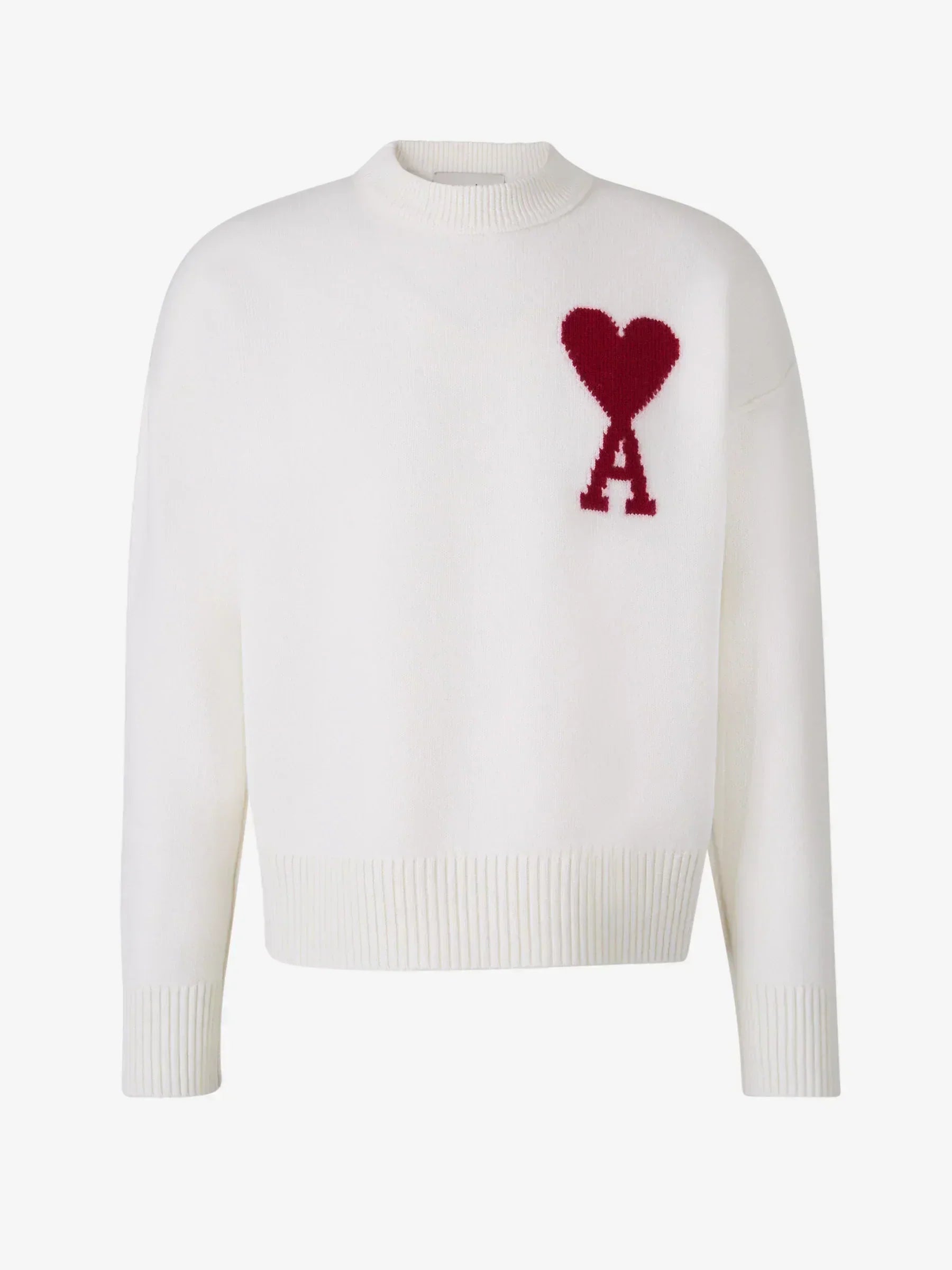 Modischer Herz-Pullover: Zeitloses Design & Komfort