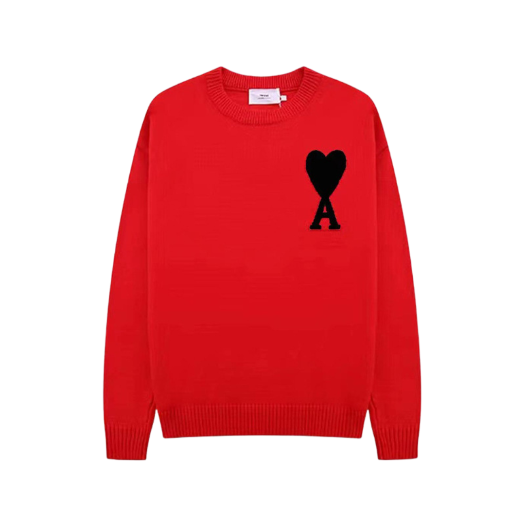 Modischer Herz-Pullover: Zeitloses Design & Komfort