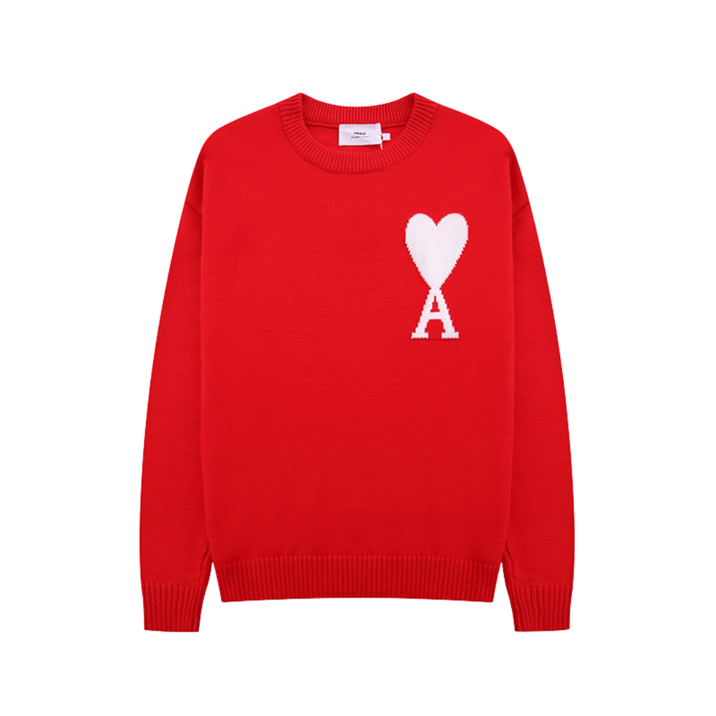 Modischer Herz-Pullover: Zeitloses Design & Komfort