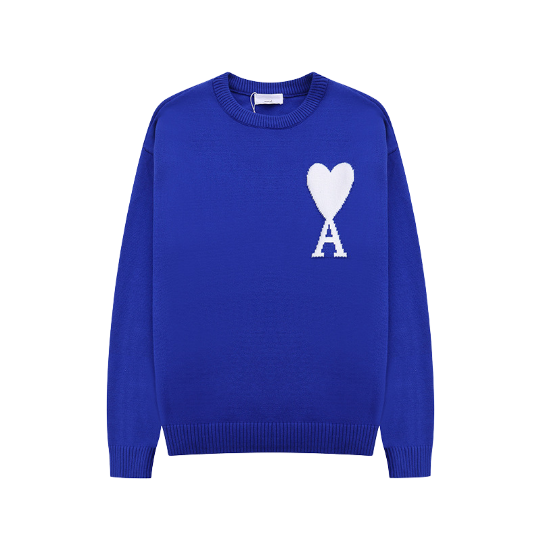 Modischer Herz-Pullover: Zeitloses Design & Komfort