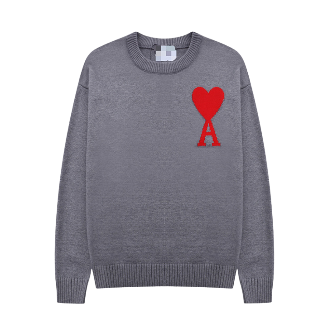Modischer Herz-Pullover: Zeitloses Design & Komfort