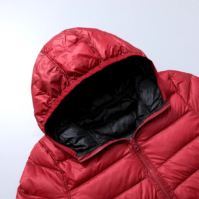 Wende-Daunenjacke: Leichte, warme & figurbetonte Winterjacke