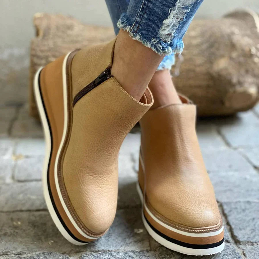 Orthopädische Damen-Stiefeletten mit Absatz: Komfort und Eleganz