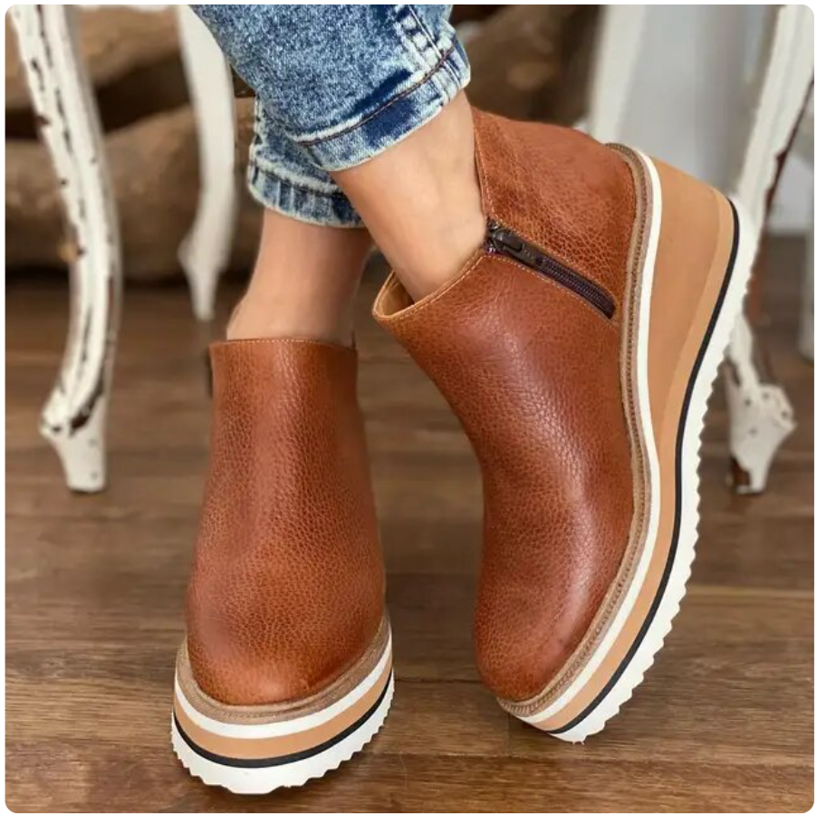 Orthopädische Damen-Stiefeletten mit Absatz: Komfort und Eleganz