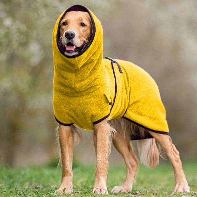 Warmer Hundemantel mit verstellbarer Schnalle