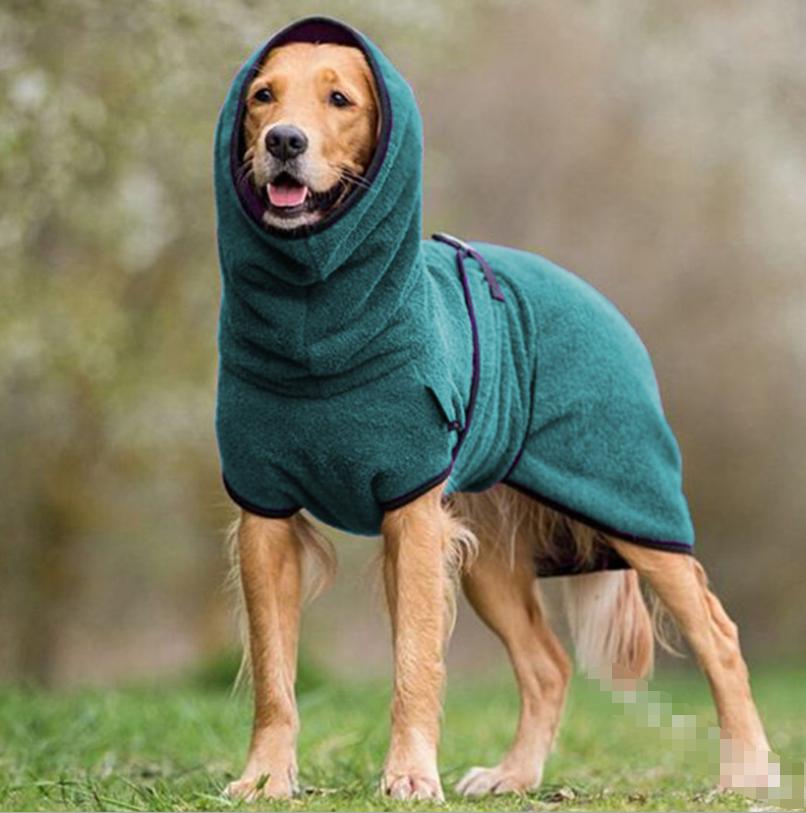 Warmer Hundemantel mit verstellbarer Schnalle