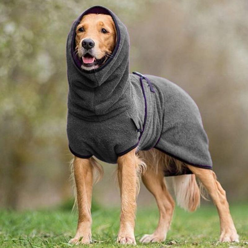 Warmer Hundemantel mit verstellbarer Schnalle